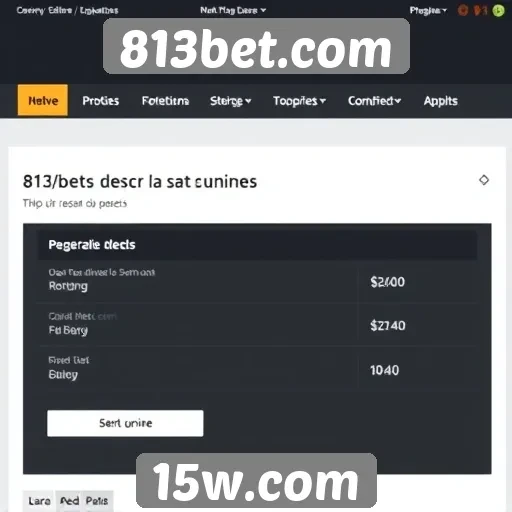 Análise da segurança no site 813bet.com